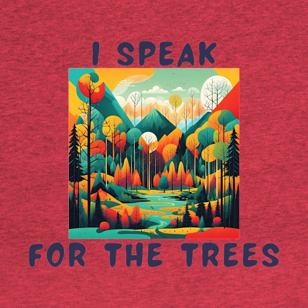 I speak for the trees by IOANNISSKEVAS